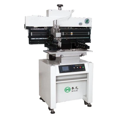 Halvautomatisk loddepasta-skriver